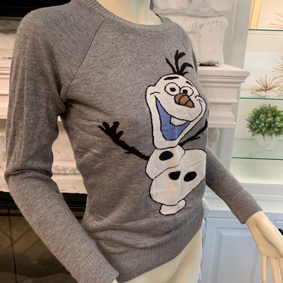 Disney Frozen Olaf Ugly Christmas Sweater Size S - Picture 1 of 13